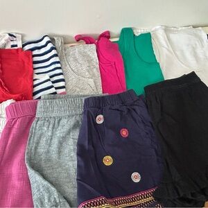 Lot of 12 Women’s Pre-Loved Shorts & Tank Tops size M & a few S